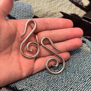 surgical stainless earrings